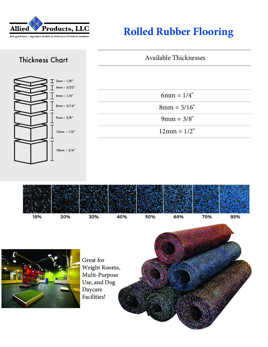 Rolled Rubber Flooring - Image 2